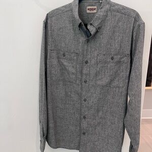 RedHead Gray Casual Button Down Shirt